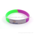 Wholesale custom logo print silicone bracelet usb flash drive